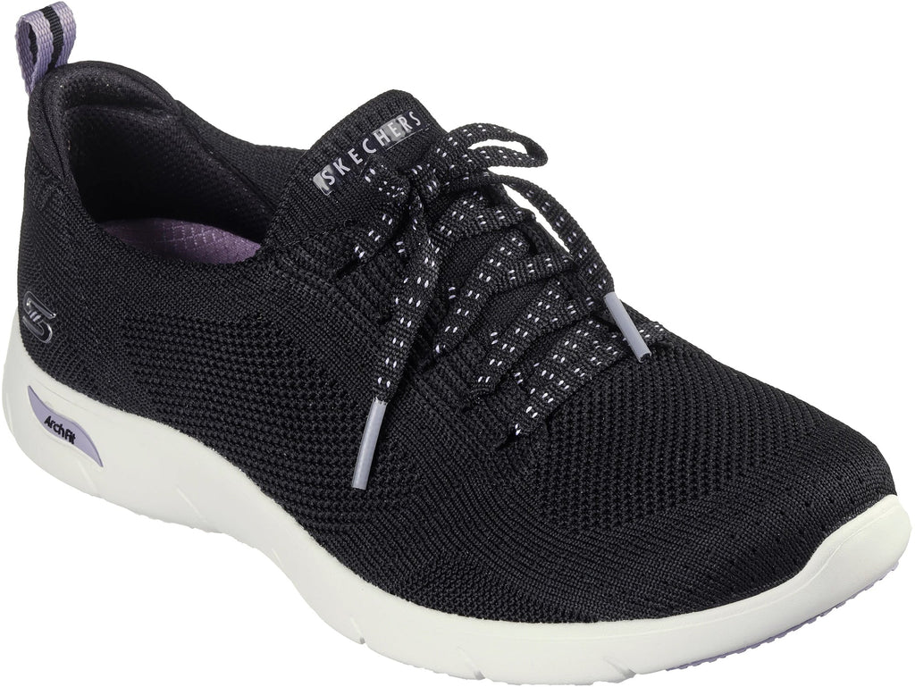 Skechers Arch Fit Refine Freesia Women's Shoes - Black - View 5
