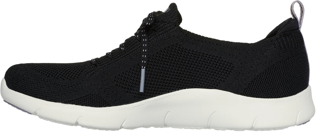 Skechers Arch Fit Refine Freesia Women's Shoes - Black - View 3