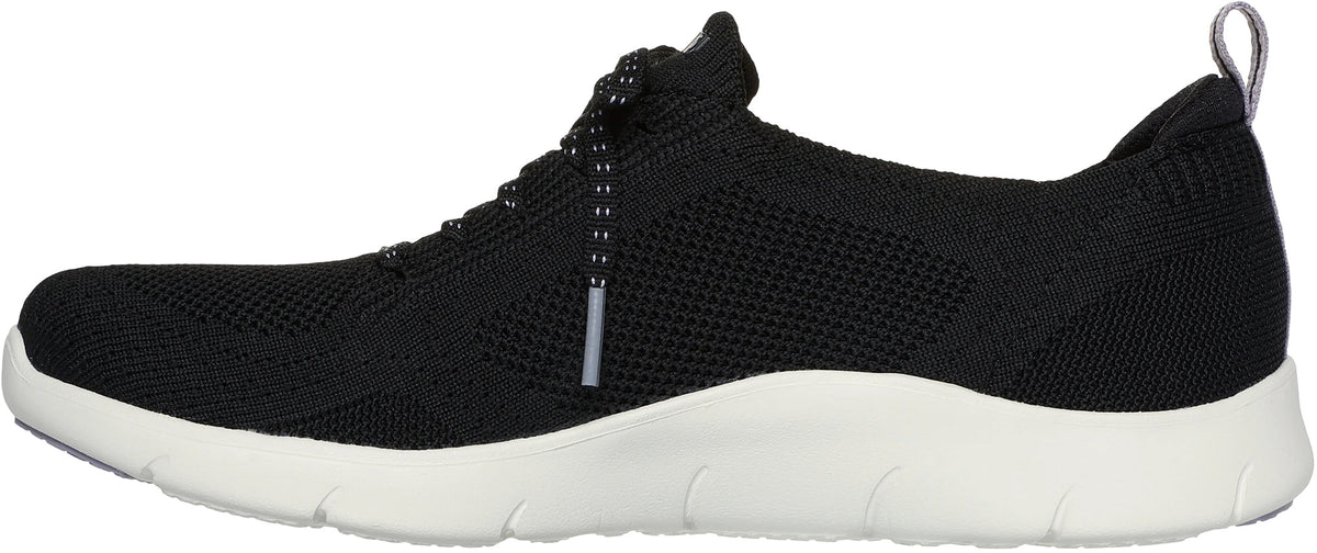 Skechers Arch Fit Refine Freesia Women's Shoes - Black - View 3