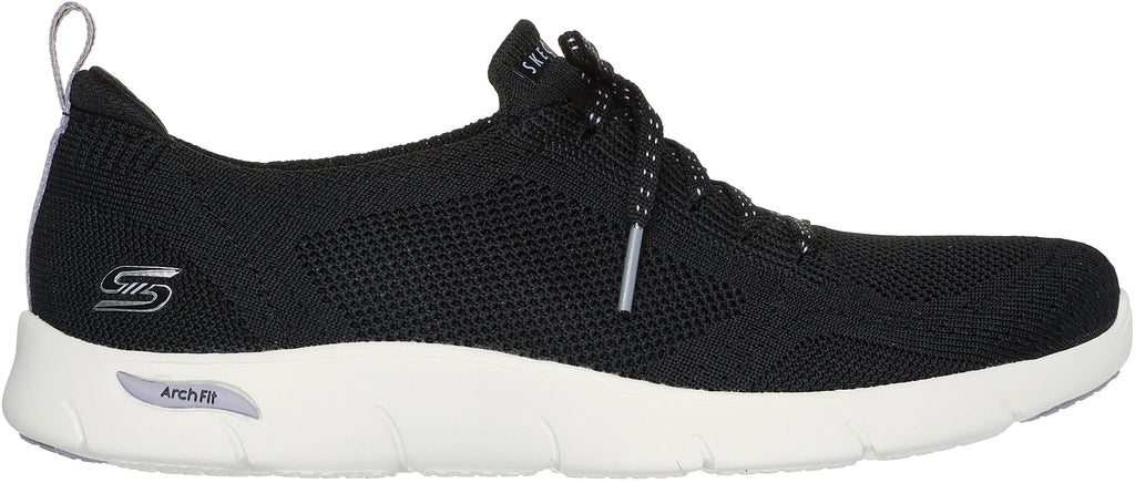 Skechers Arch Fit Refine Freesia Women's Shoes - Black - View 1