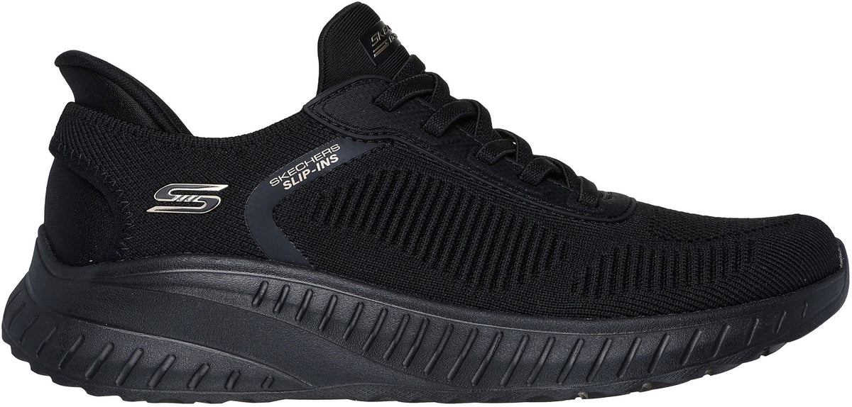 Skechers BOBS Sport Squad Chaos Women's Training Shoes - Black - View 1