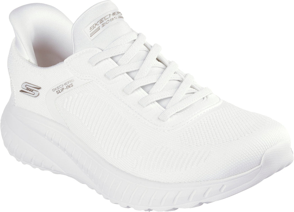 Skechers BOBS Sport Squad Chaos Women's Training Shoes - White - View 5