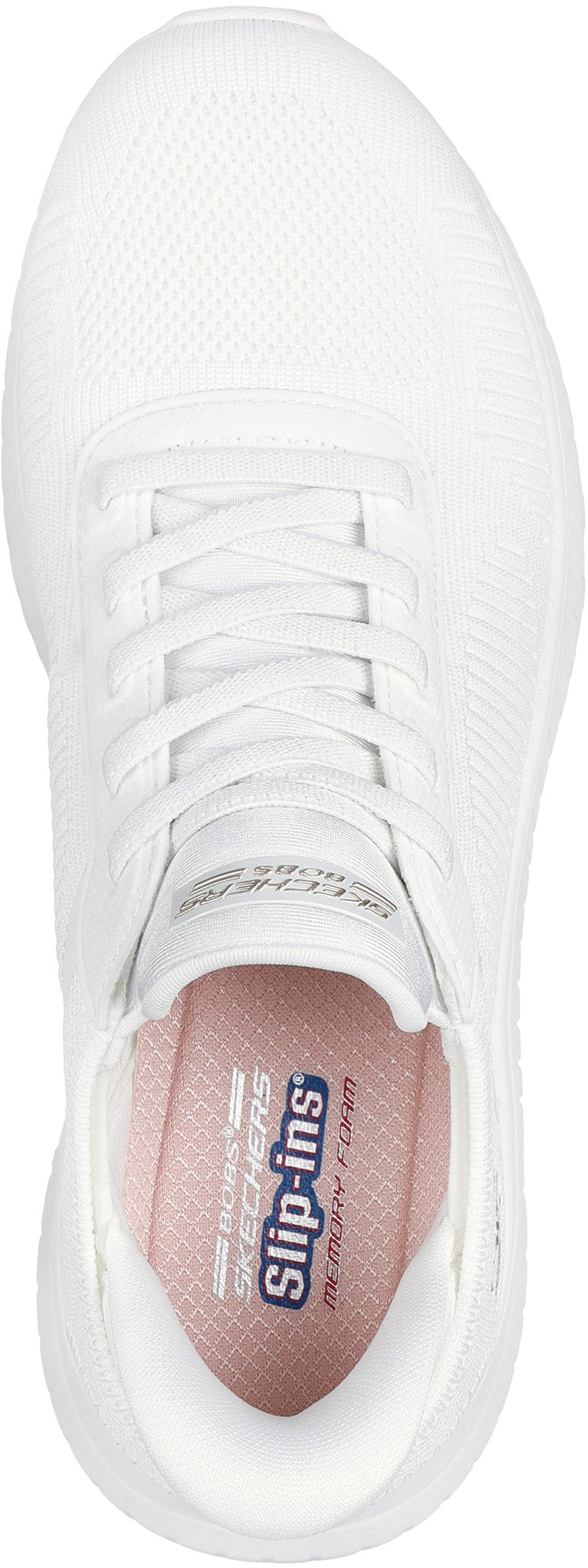 Skechers BOBS Sport Squad Chaos Women's Training Shoes - White - View 4