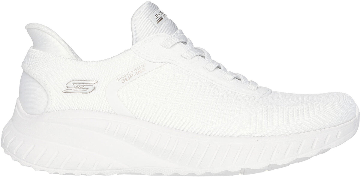 Skechers BOBS Sport Squad Chaos Women's Training Shoes - White - View 1