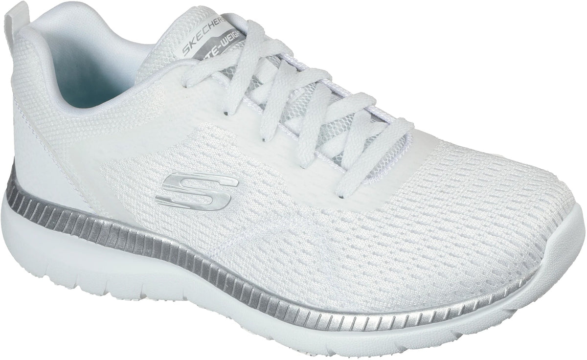 Skechers Bountiful Women's Training Shoes - White - View 5