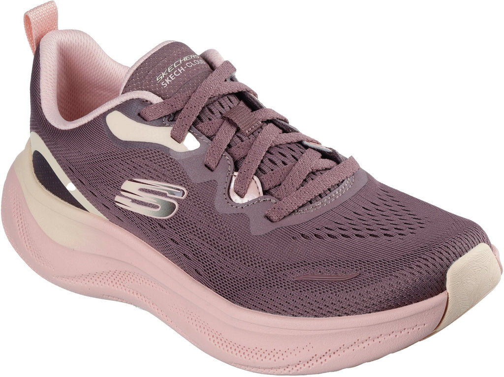 Skechers Cloud Gentle Glow Women's Shoes - Red - View 5