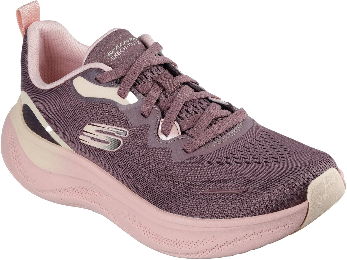 Skechers Cloud Gentle Glow Women's Shoes - Red - View 5