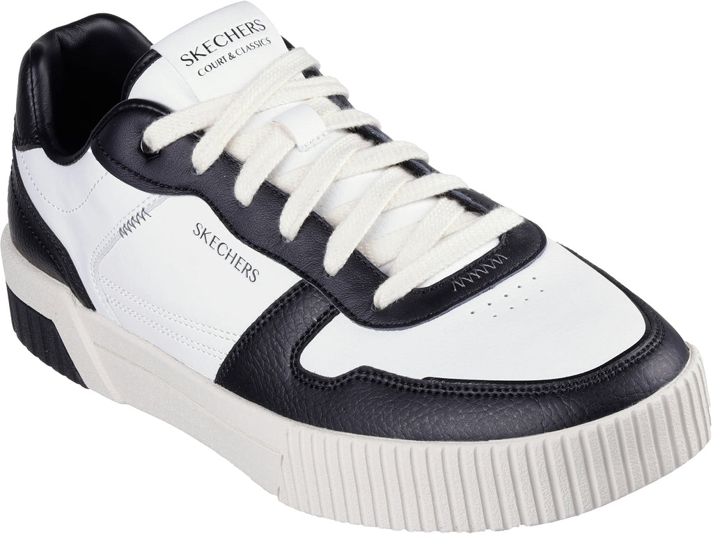 Skechers Court Classic Jade Strane Men's Shoes - White - View 5