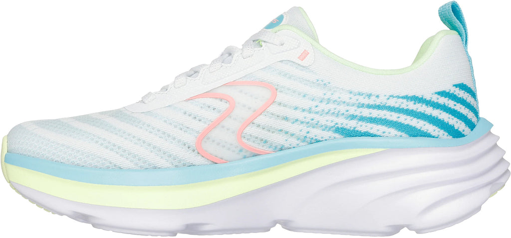Skechers D'Lux Vapor Cool Breeze Women's Shoes - White - View 3