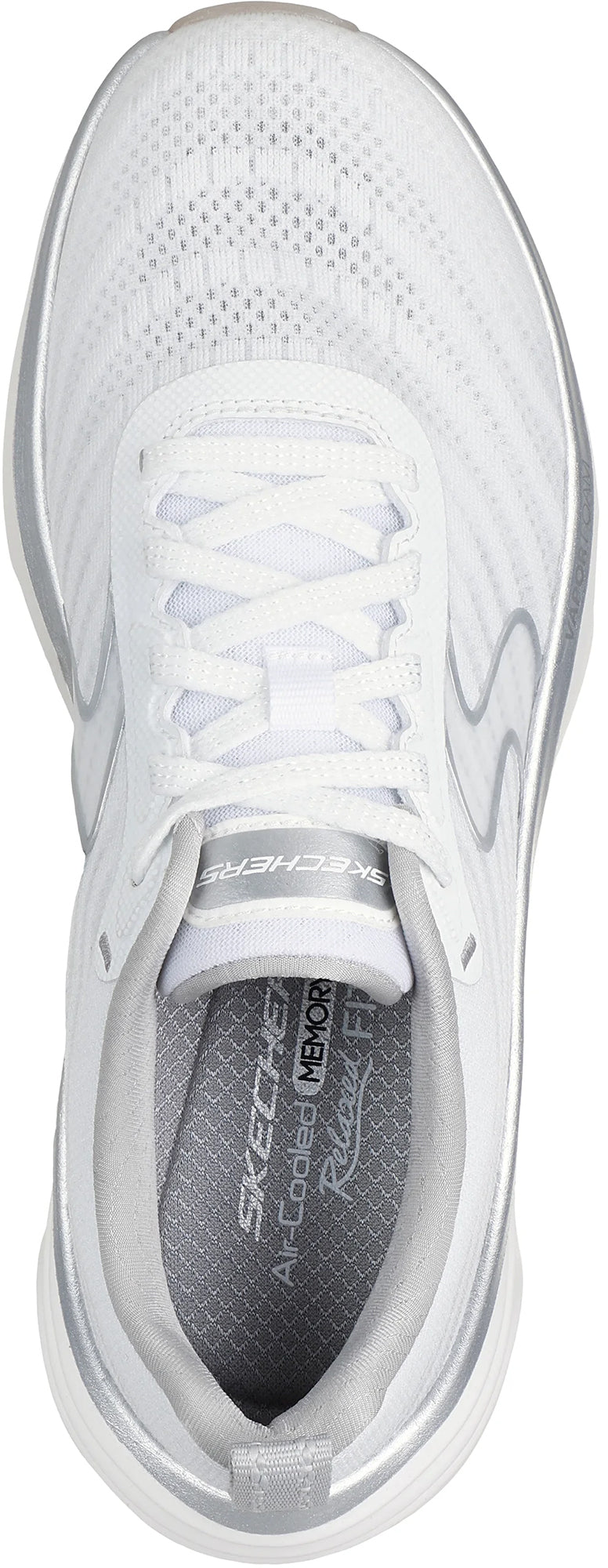 Skechers D'Lux Vapor Cool Breeze Women's Shoes - White - View 4