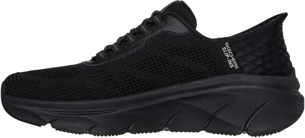 Skechers D'Lux Walking 2.0 Rezinate Men's Walking Shoes - Black - View 3