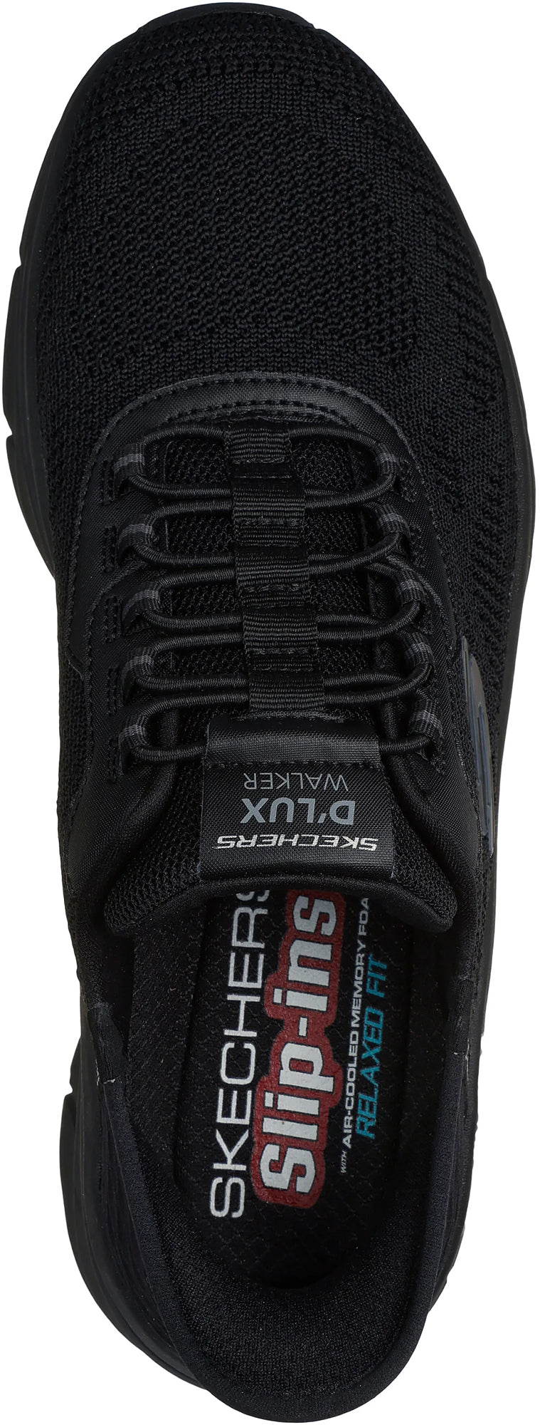 Skechers D'Lux Walking 2.0 Rezinate Men's Walking Shoes - Black - View 4