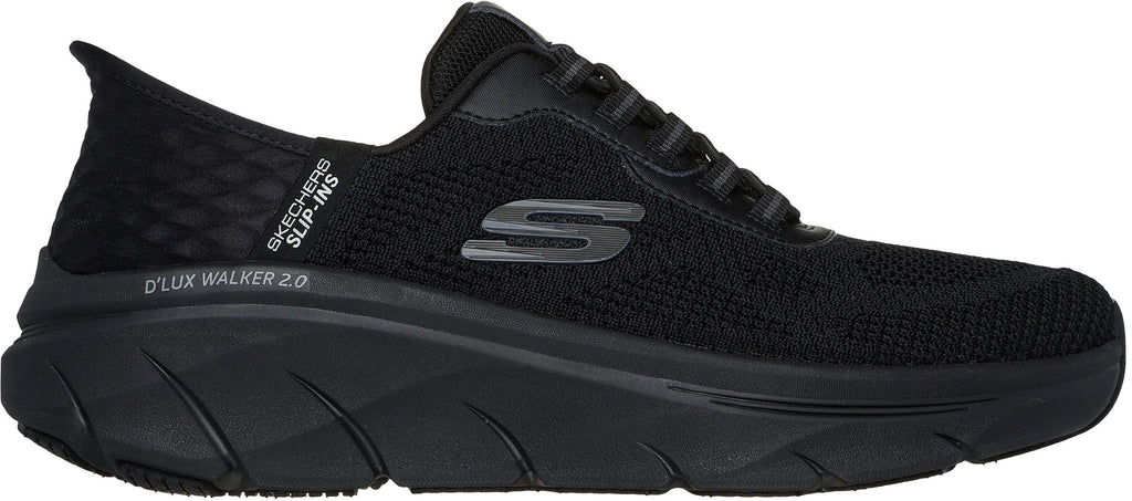 Skechers D'Lux Walking 2.0 Rezinate Men's Walking Shoes - Black - View 1