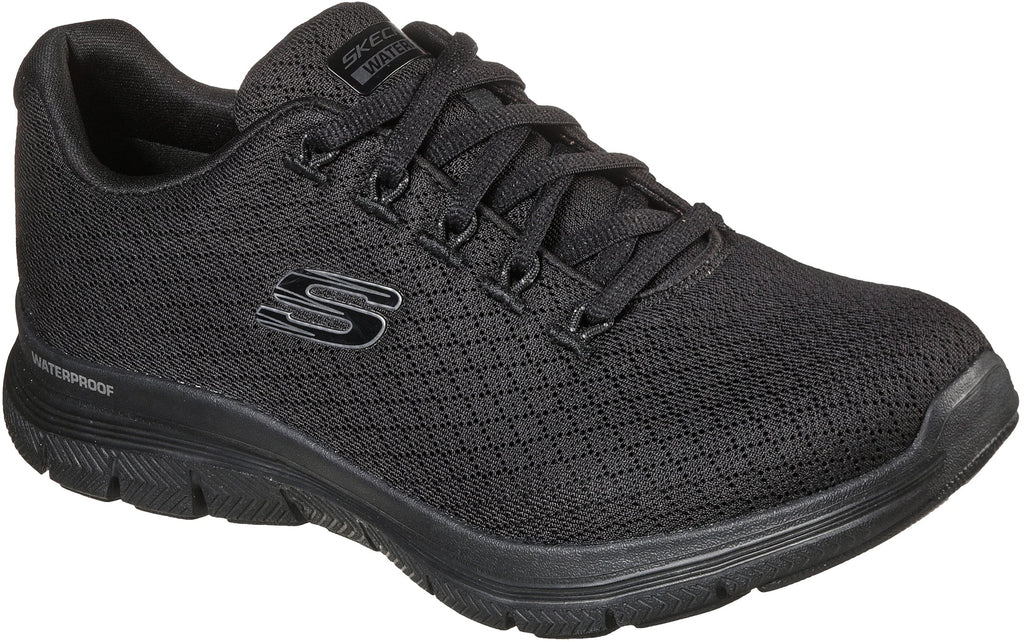 Skechers Flex Appeal 4 Coated Fideli Women's Training Shoes - Black - View 5