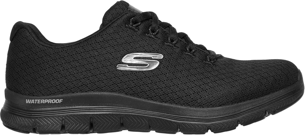 Skechers Flex Appeal 4 Coated Fideli Women's Training Shoes - Black - View 1