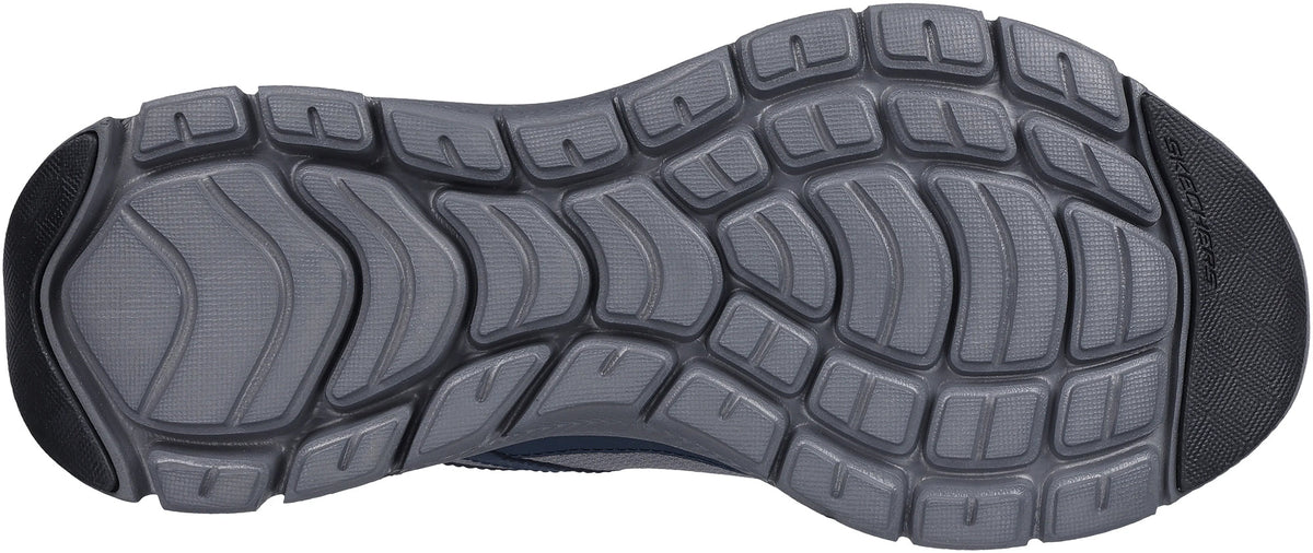 Skechers Flex GURN Velcro Men's Shoes - Blue - View 2