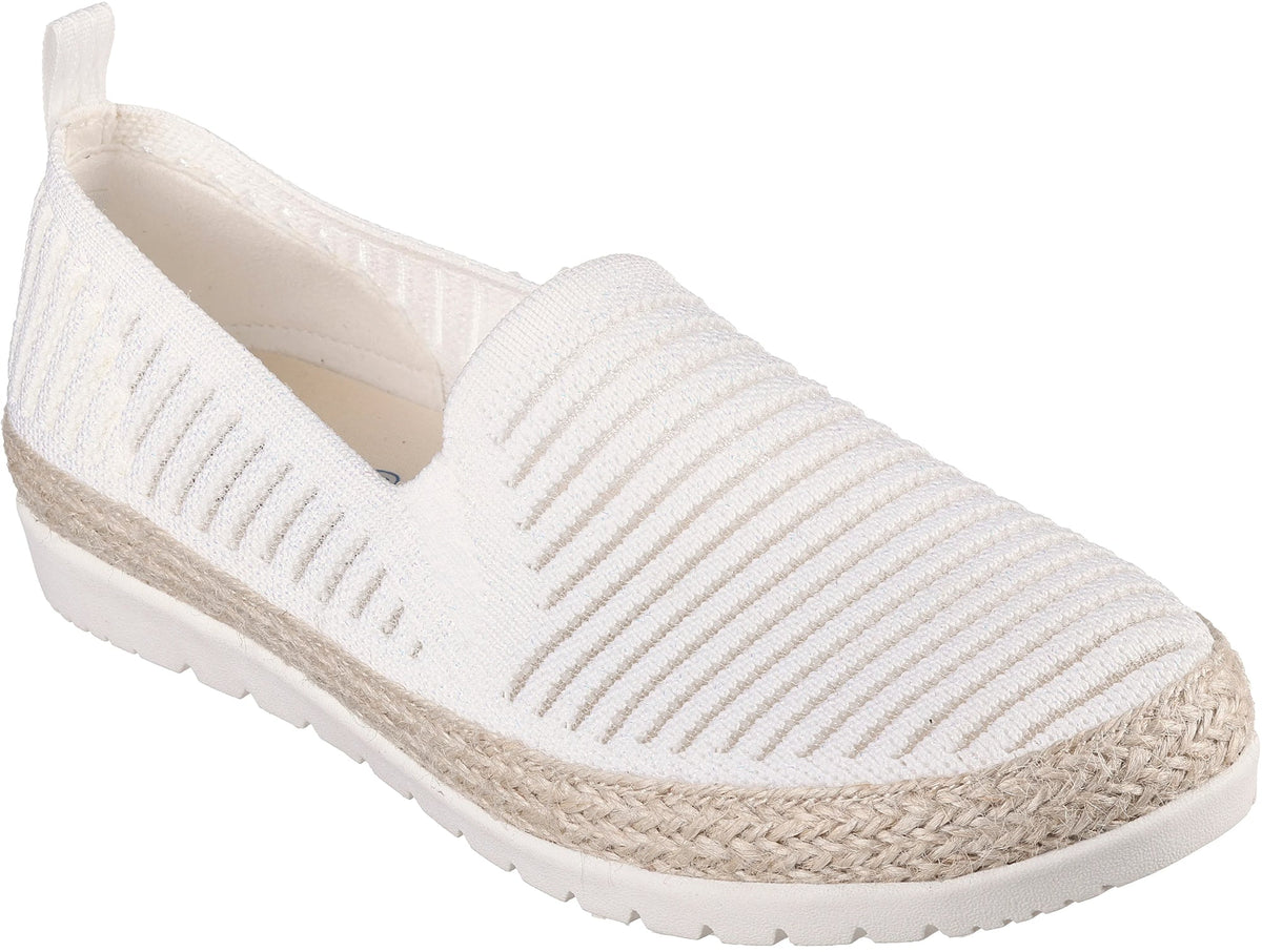 Skechers BOBS Flexpadrille Sparkling Sky Women's Shoes - White - View 5