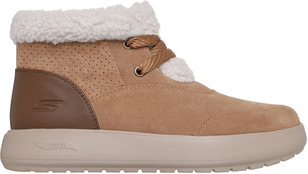Skechers GO WALK Horizon Lana Women's Boots - Brown - View 1