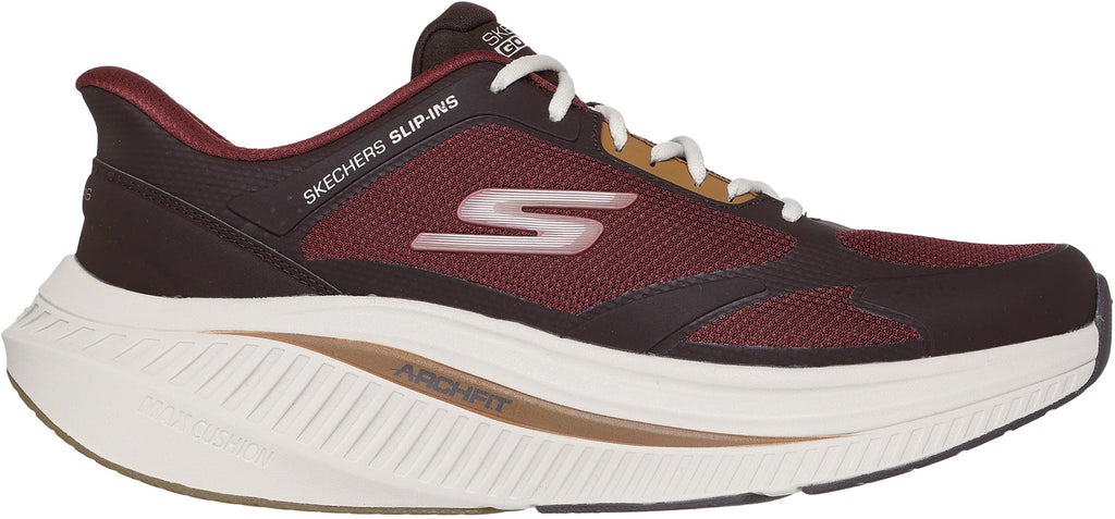 Skechers GO WALK Max Cushioning Jaylen Men's Walking Shoes - Red - View 1