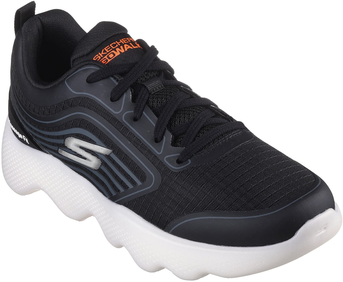 Skechers GO Walk Massage Fit Hydro Men's Walking Shoes - Black - View 5