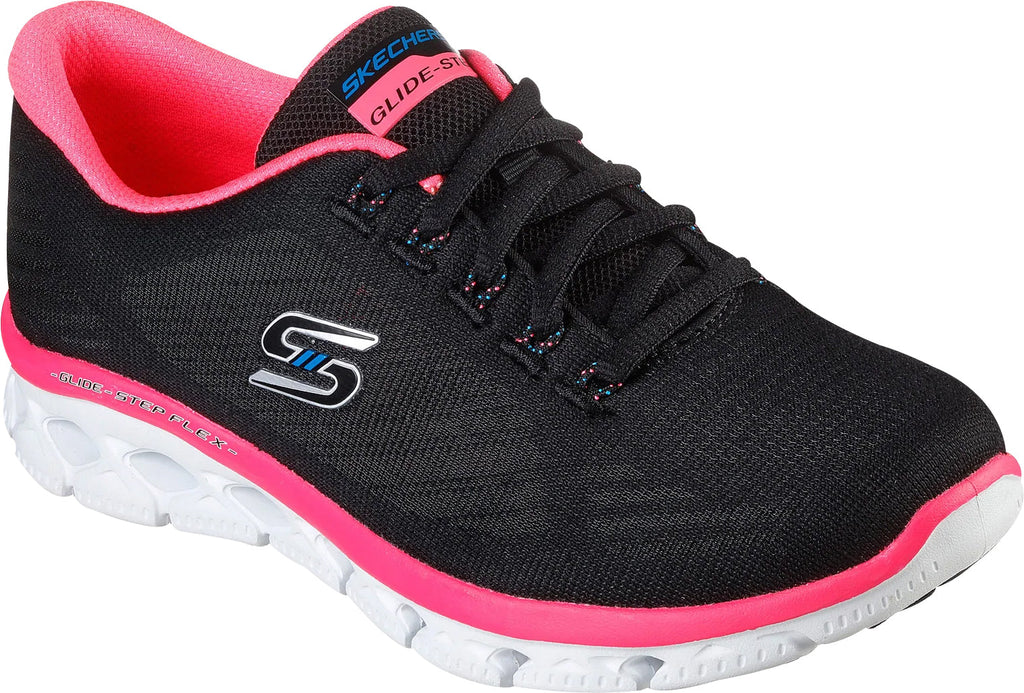 Skechers Glide Step Flex Women's Training Shoes - Black - View 4
