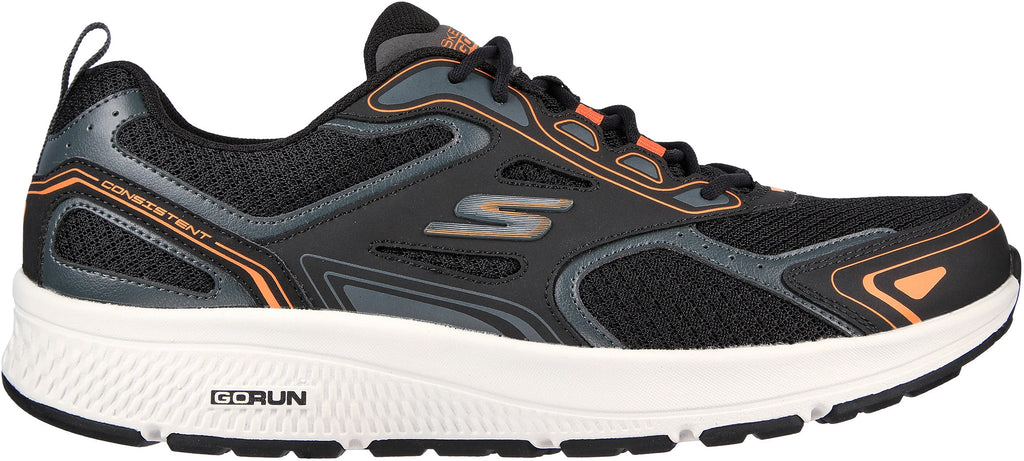 Skechers GoRun Consistent Men's Running Shoes - Black - View 1