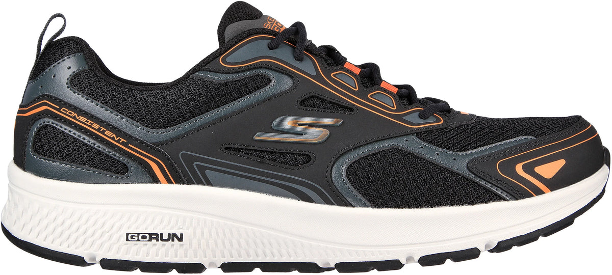 Skechers GoRun Consistent Men's Running Shoes - Black - View 1