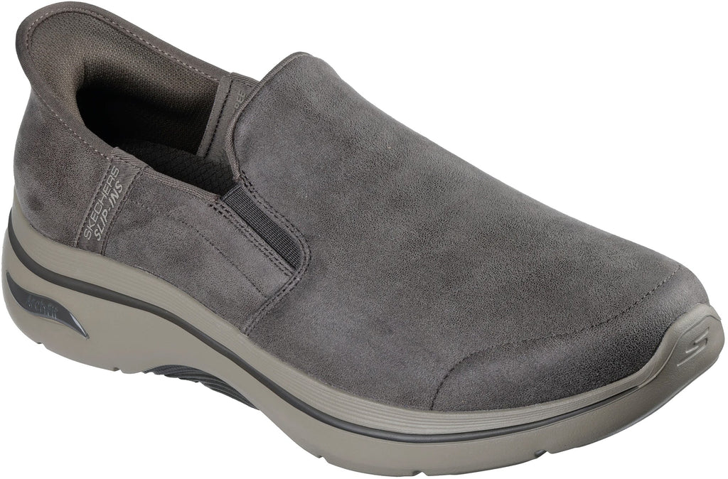 Skechers Go Walk Arch Fit 2.0 Quest Men's Shoes - Grey - View 5
