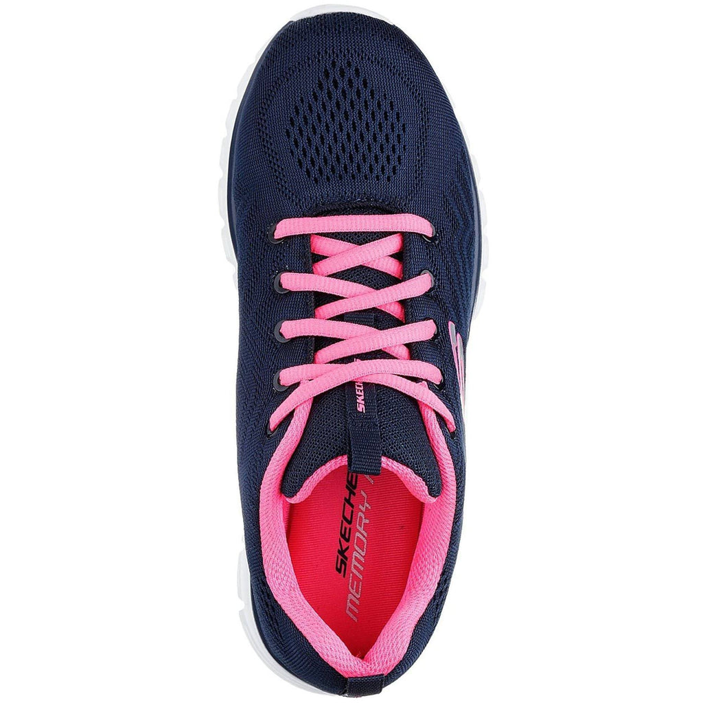 Skechers Graceful Women's Training Shoes - Navy - View 4