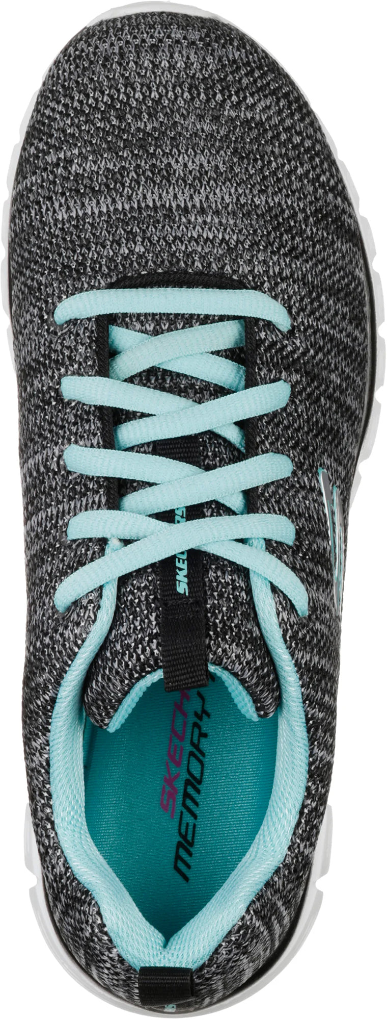 Skechers Graceful Twisted Women's Training Shoes - Black - View 4