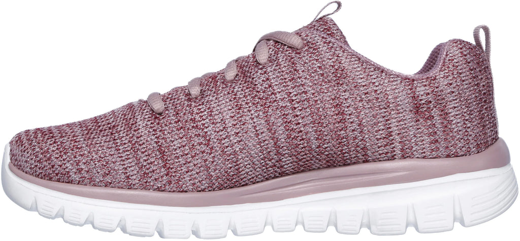 Skechers Graceful Twisted Women's Training Shoes - Pink - View 3