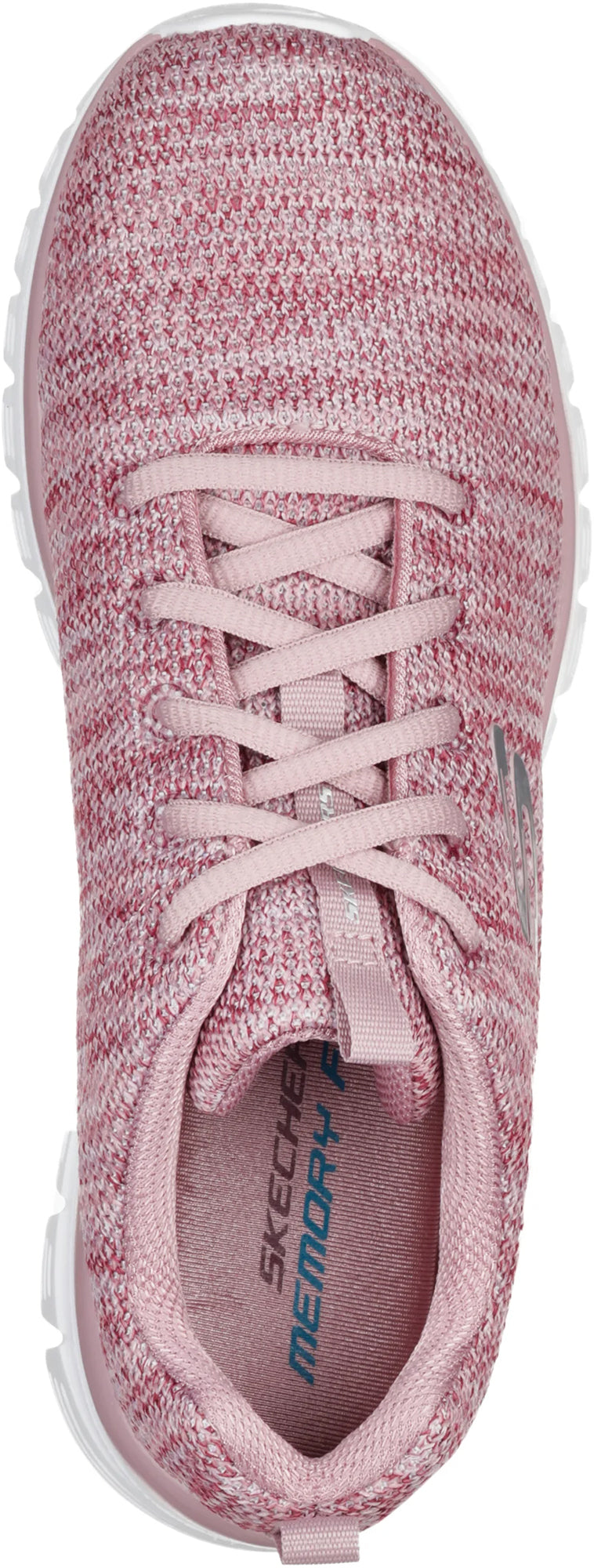 Skechers Graceful Twisted Women's Training Shoes - Pink - View 4
