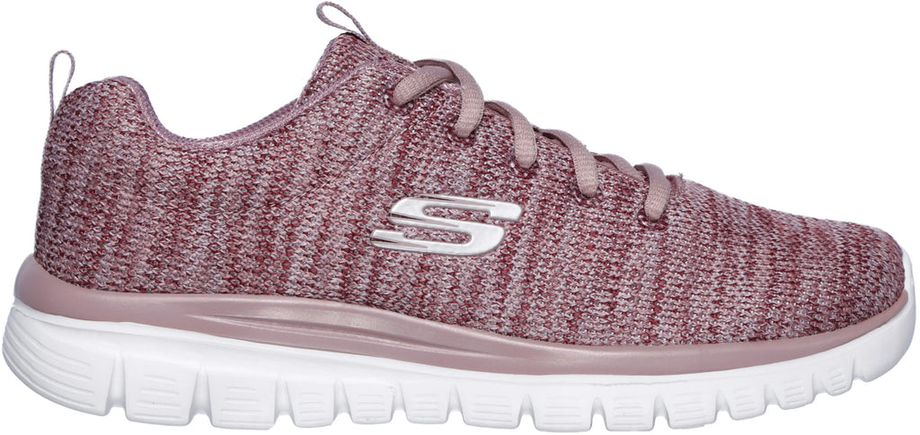 Skechers Graceful Twisted Women's Training Shoes - Pink - View 1