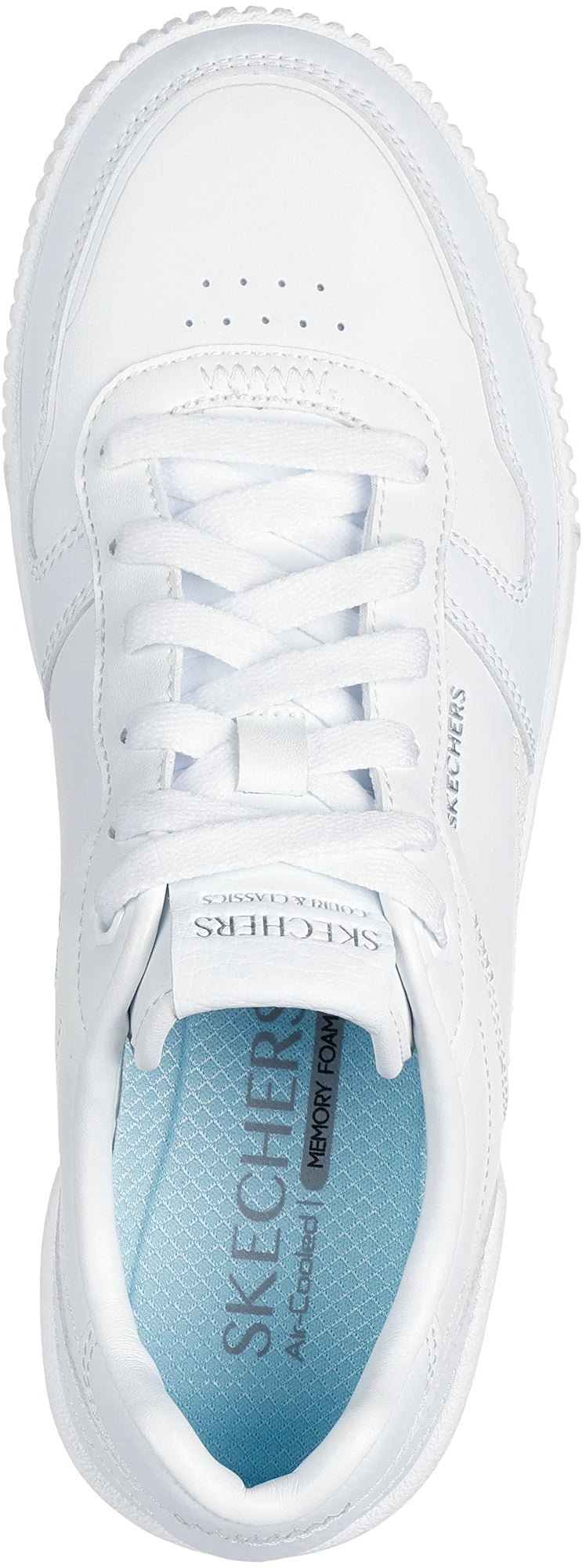 Skechers Jade Too Easy Women's Shoes - White - View 4