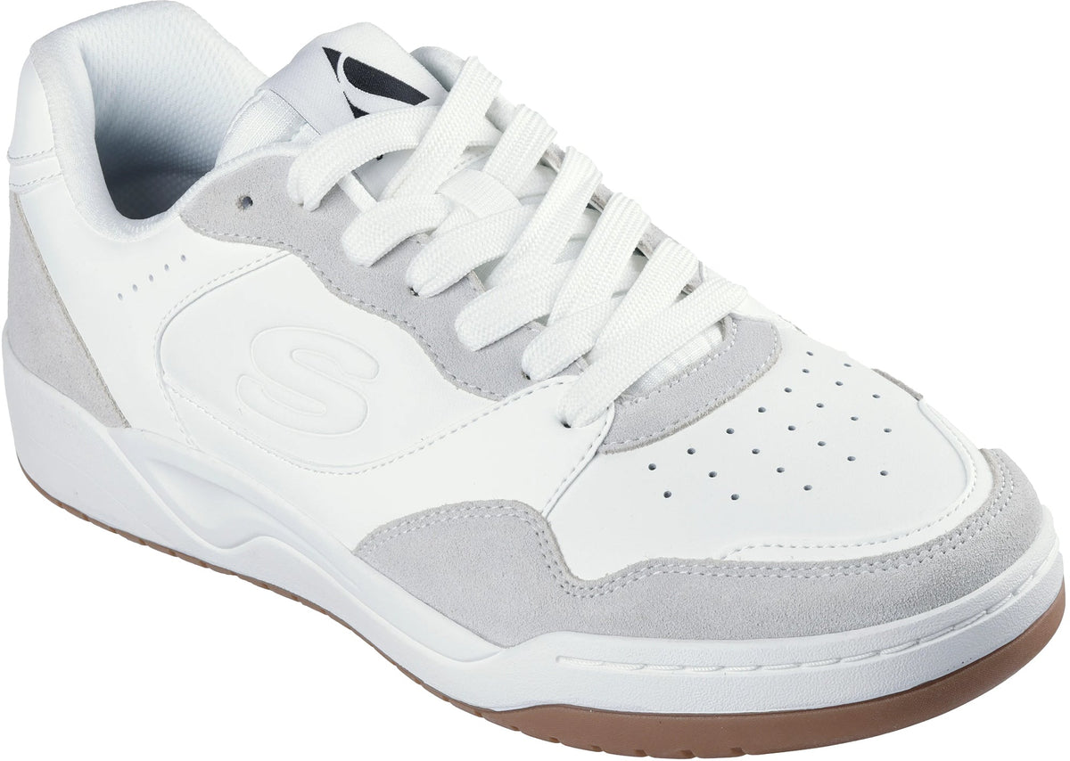 Skechers Koopa Court Volley Low Varsity Shoes - White - View 5