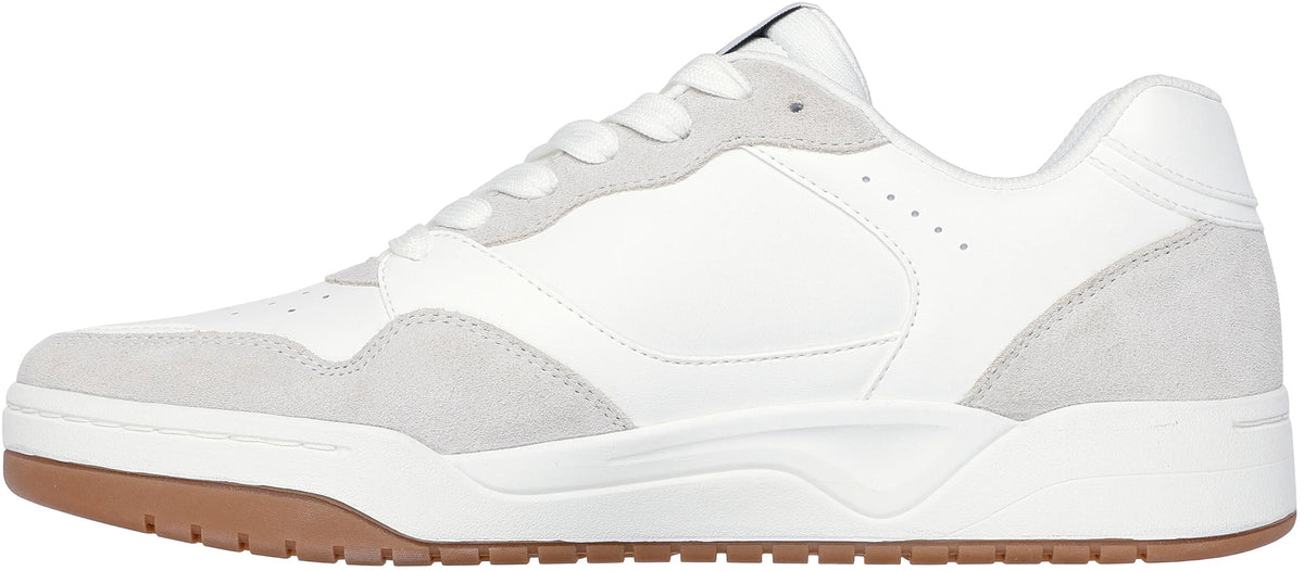 Skechers Koopa Court Volley Low Varsity Shoes - White - View 3