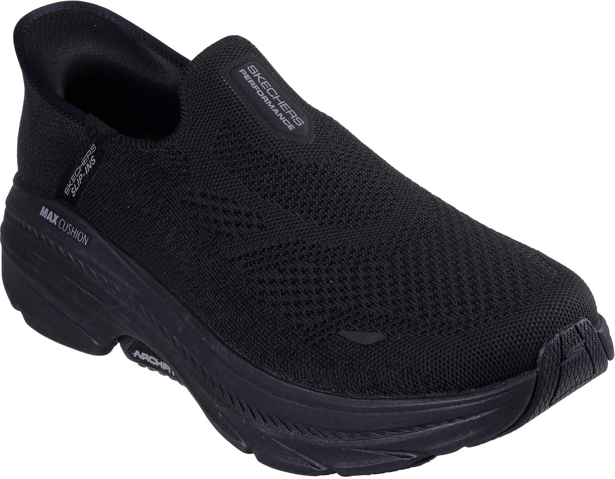 Skechers Max Cushioning Fortuitous 2.0 EXTRA WIDE FIT Men's Walking Shoes - Black - View 5