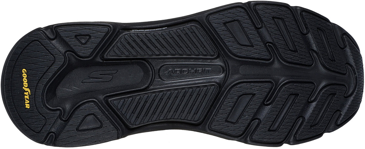 Skechers Max Cushioning Fortuitous 2.0 EXTRA WIDE FIT Men's Walking Shoes - Black - View 2