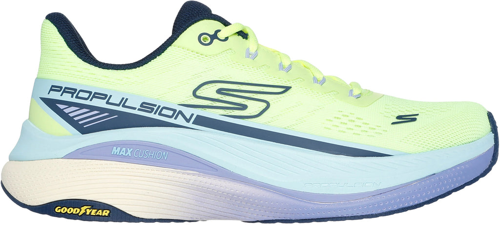 Skechers Max Cushioning Propulsion Women's Running Shoes - Yellow - View 1