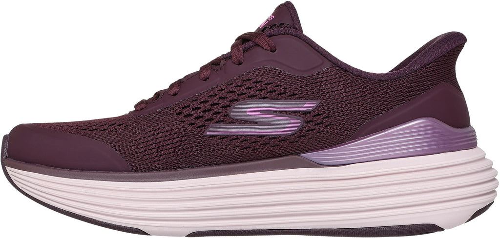 Skechers Max Cushioning Suspension Chrone Women's Running Shoes - Red - View 3