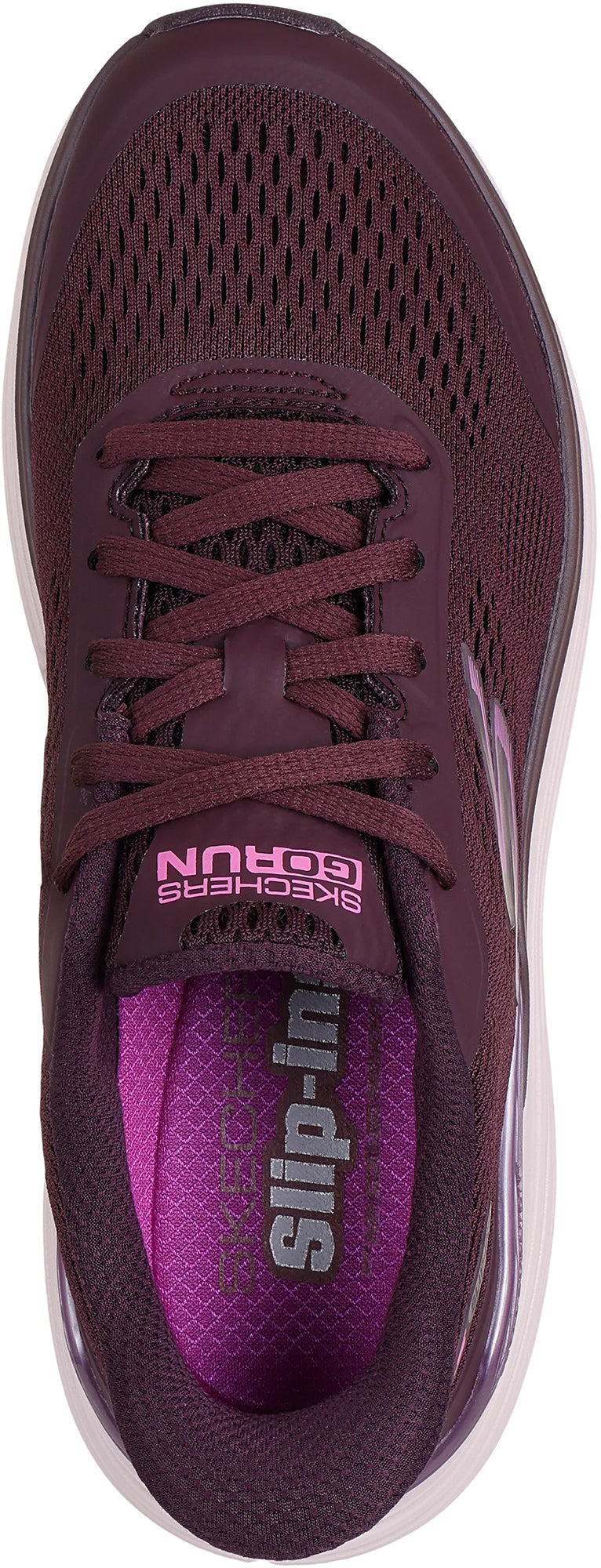 Skechers Max Cushioning Suspension Chrone Women's Running Shoes - Red - View 4