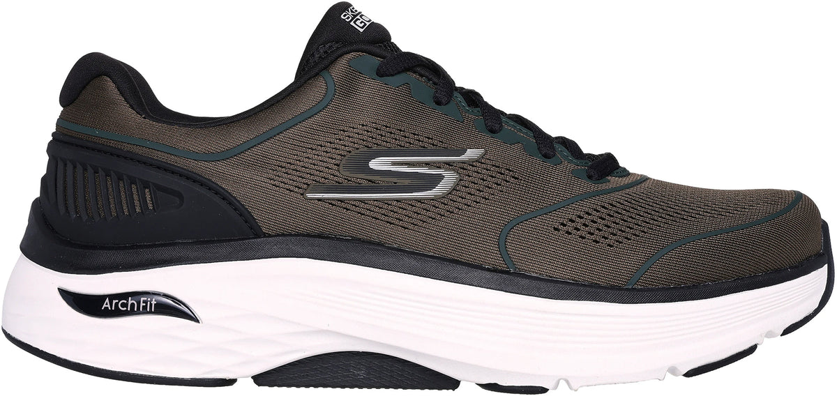 Skechers Max Cushioning Switchboard Men's Running Shoes - Green - View 1