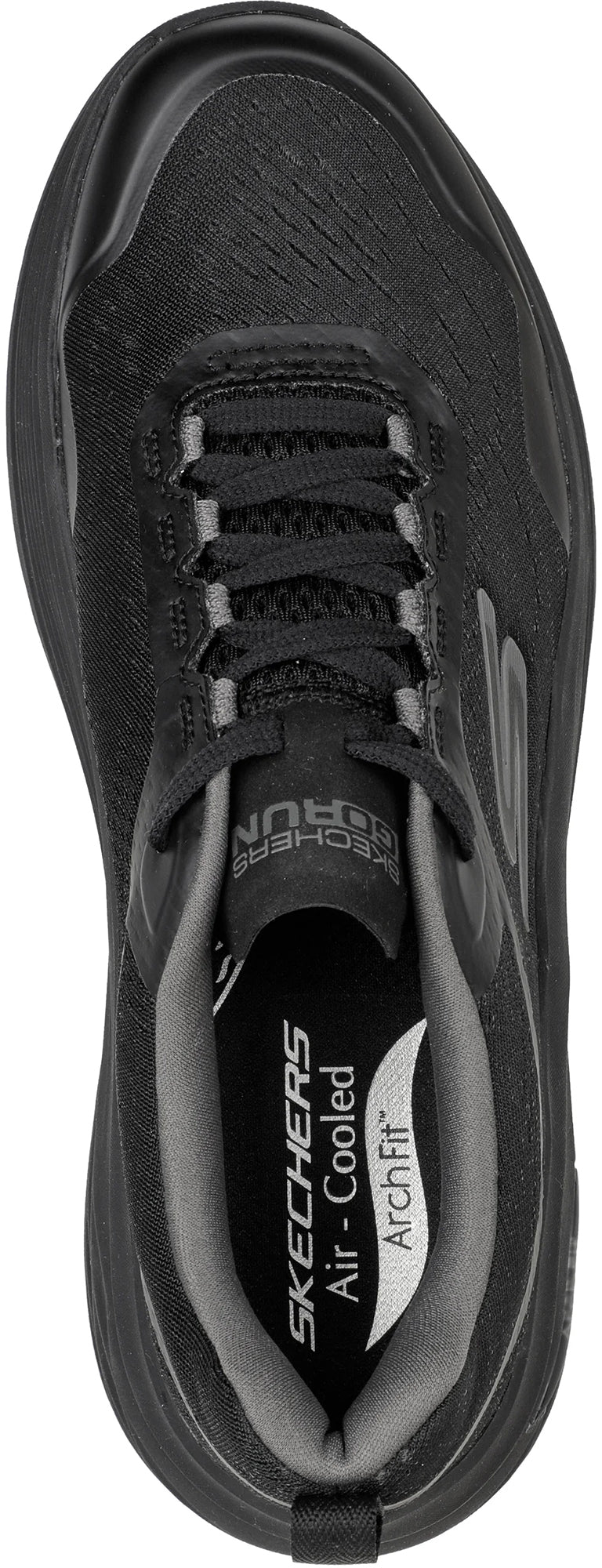 Skechers Max Cushioning Men's Running Shoes - Black - View 4