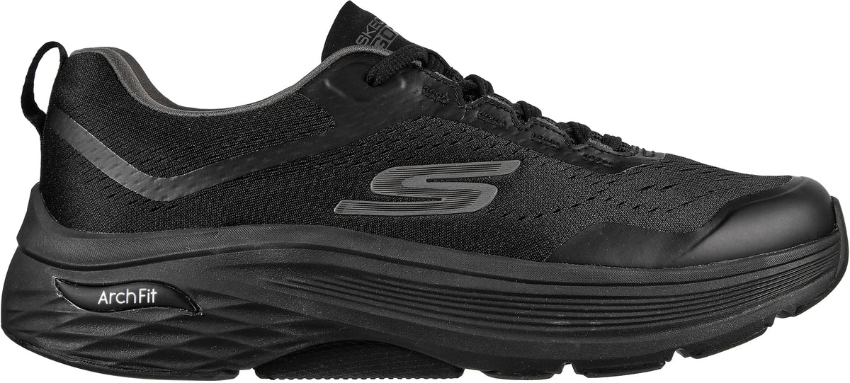 Skechers Max Cushioning Men's Running Shoes - Black - View 1