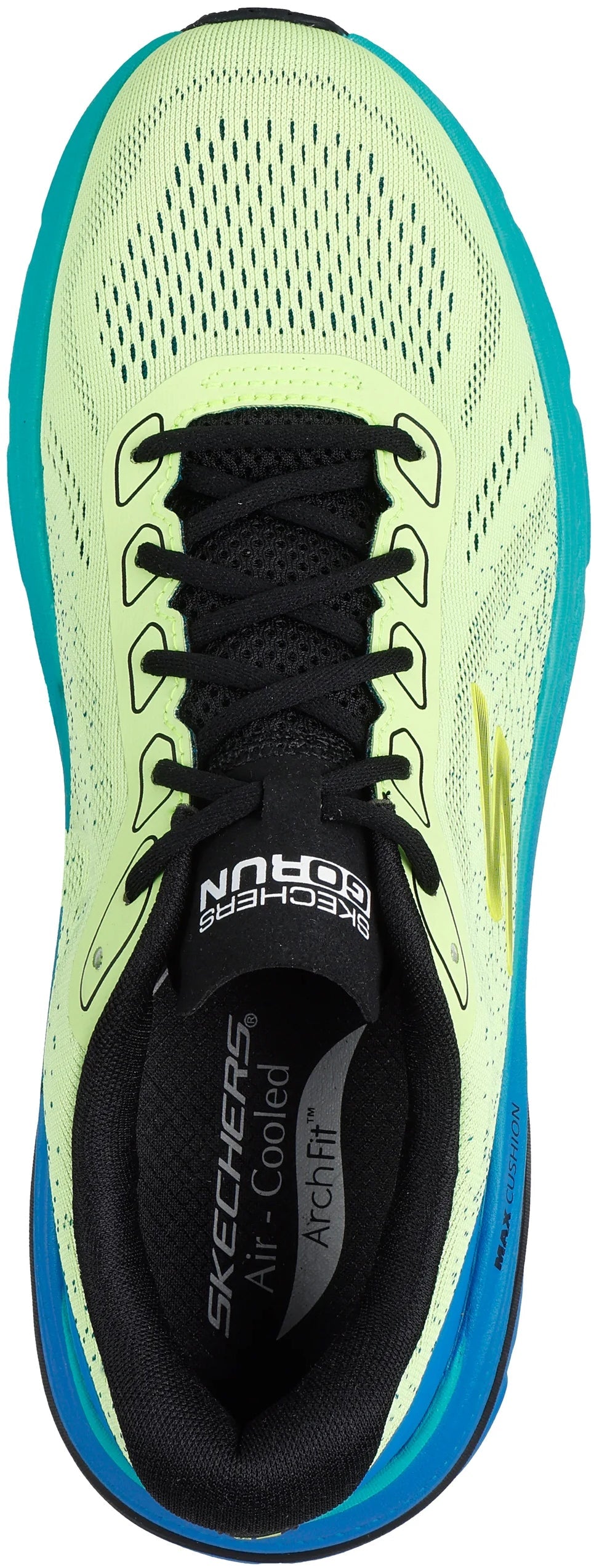 Skechers Max Cushioning 2.0 Immense Cruiser Men's Running Shoes - Yellow - View 4