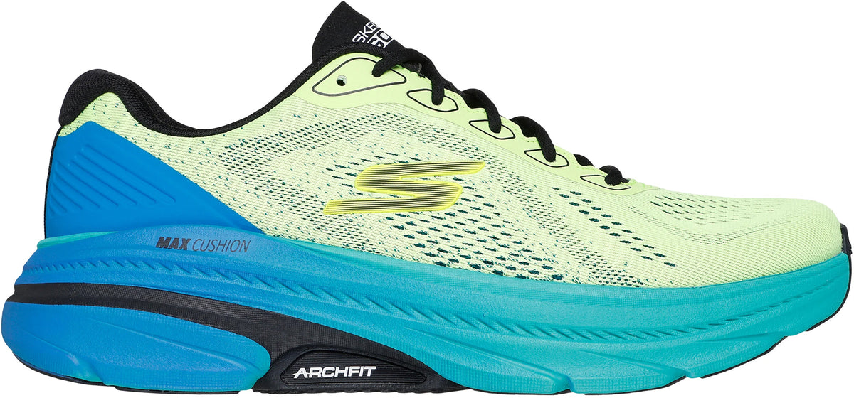 Skechers Max Cushioning 2.0 Immense Cruiser Men's Running Shoes - Yellow - View 1