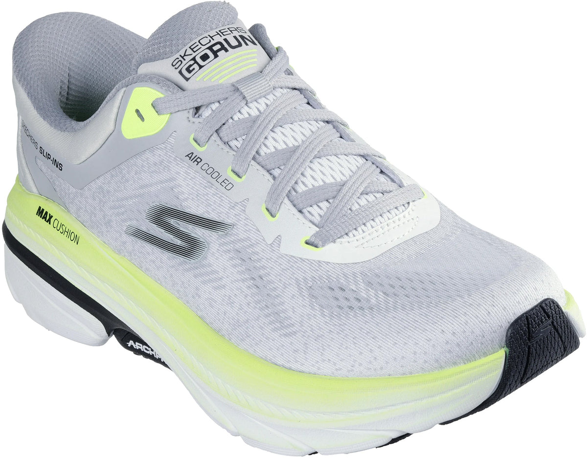 Skechers Performance Max Cushioning Cool Core Men's Running Shoes - Grey - View 5