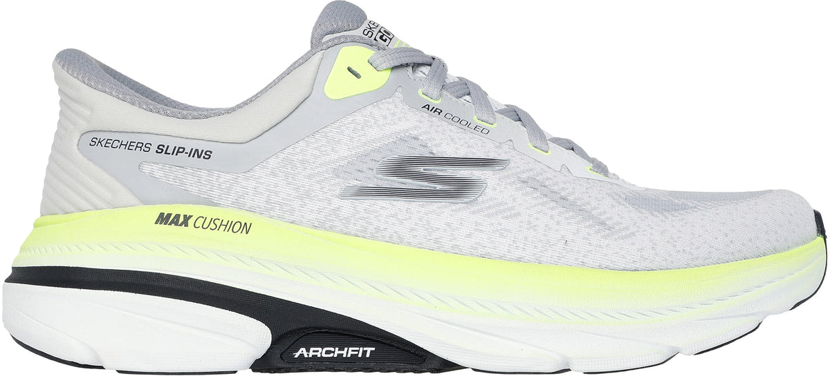 Skechers Performance Max Cushioning Cool Core Men's Running Shoes - Grey - View 1