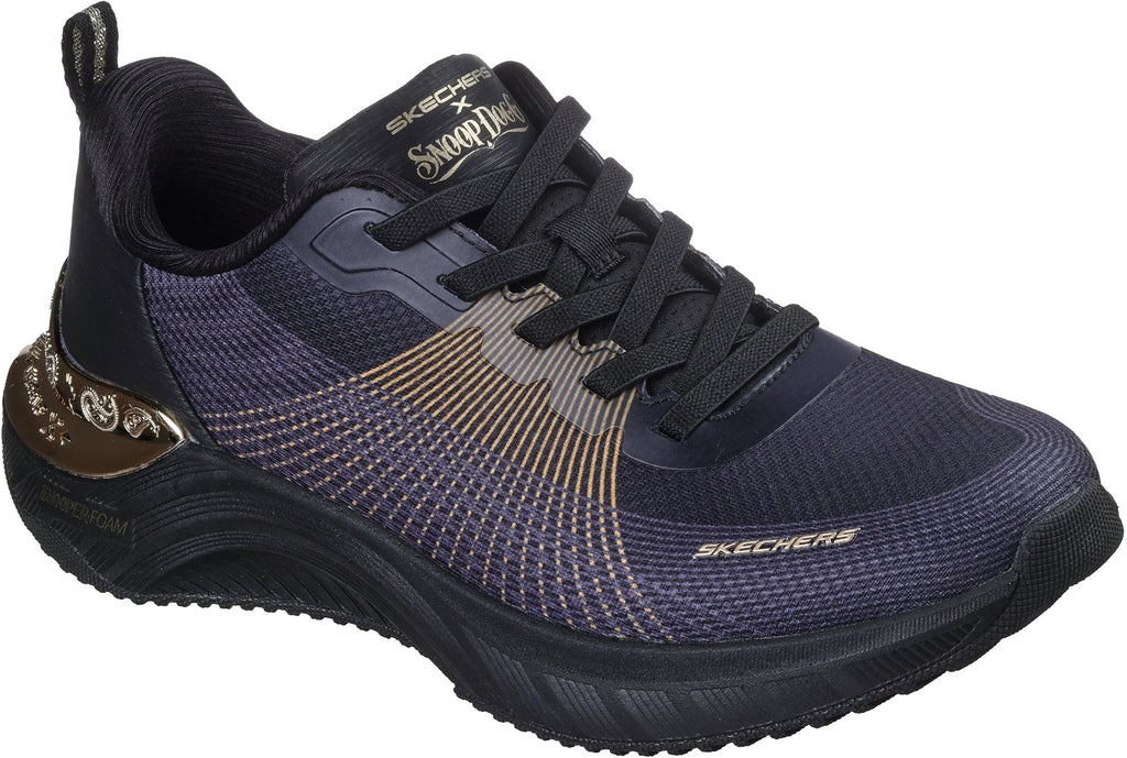 Skechers Snoop Ace Cyber Walker Women's Shoes - Black - View 5