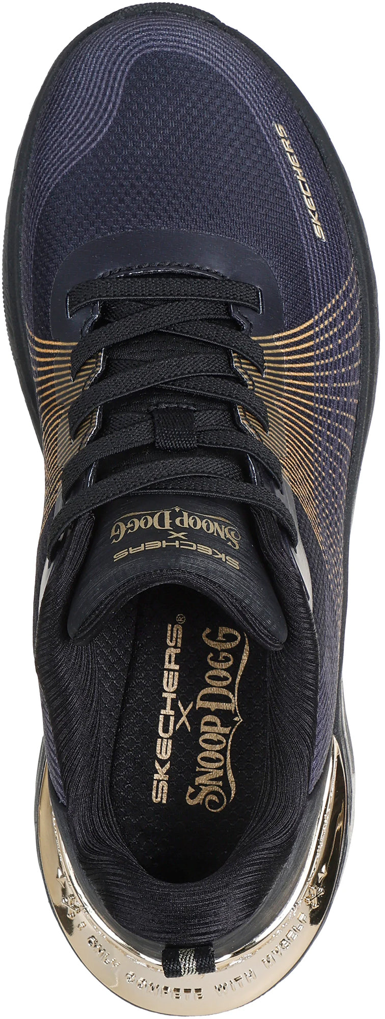 Skechers Snoop Ace Cyber Walker Women's Shoes - Black - View 4
